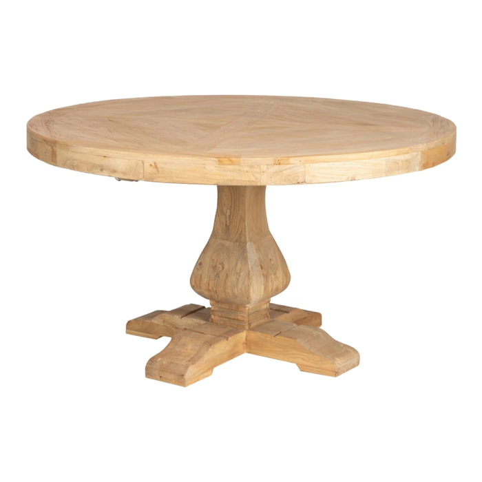 Mesa Redonda Comedor Madera Pai 140x140x78 Cm