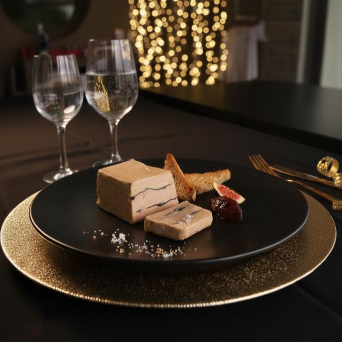 Millefeuille de foie gras d'oie truffé 6% - 180g