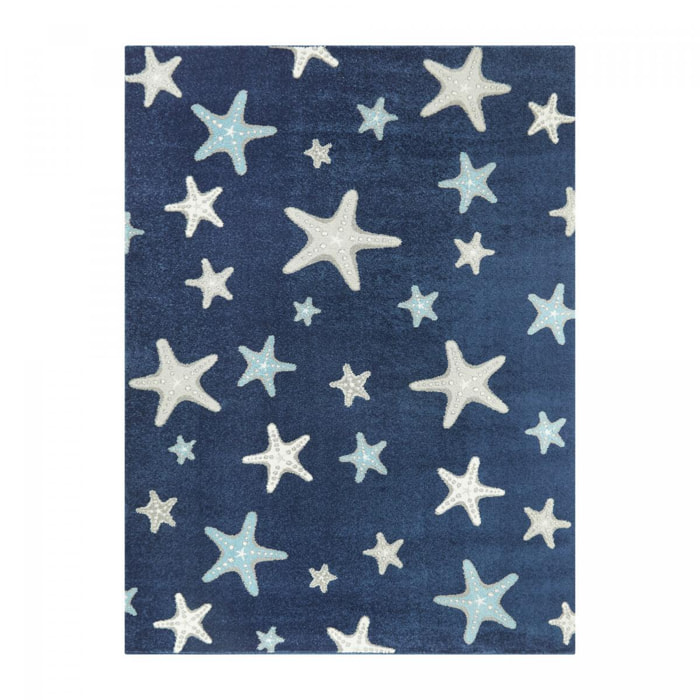 Tapis enfant tissé motif géométrique MOBE