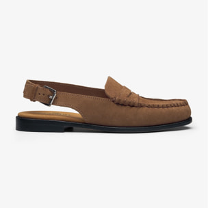 Sebago - Sandali Donna Marrone - Dan Sandal Flesh Out Woman