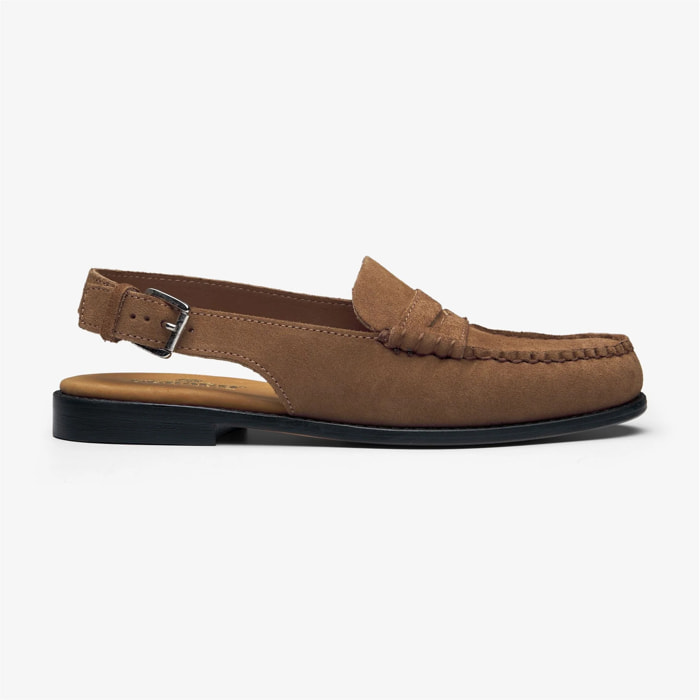 Sebago - Sandali Donna Marrone - Dan Sandal Flesh Out Woman