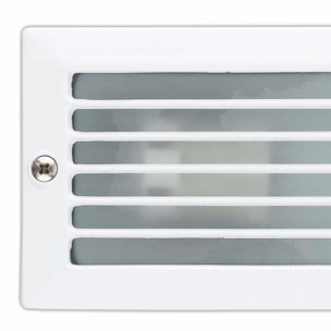 ESCA Lampe encastrable blanc