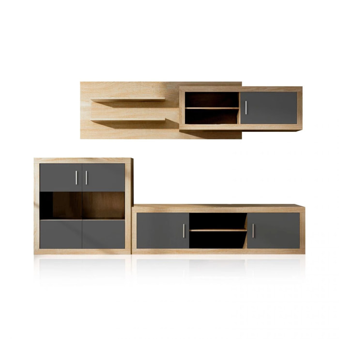 Salón Nuka V8 Cambria - Grafito