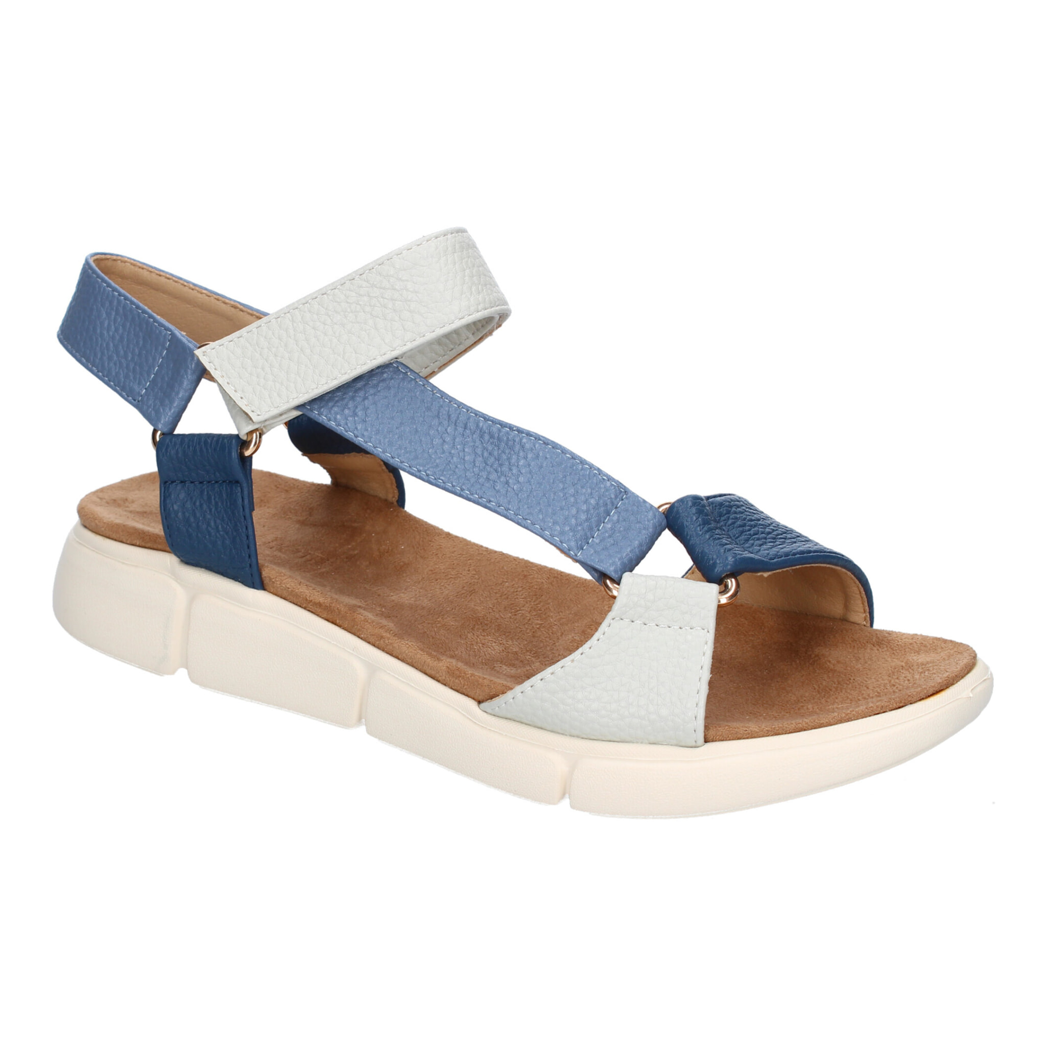 Sandalias Planas de Mujer, Cómodas y Elegantes, Diseño Moderno con tiras multicolor