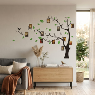 Stickers Muraux décoration adhésifs Arbre porte-cadres