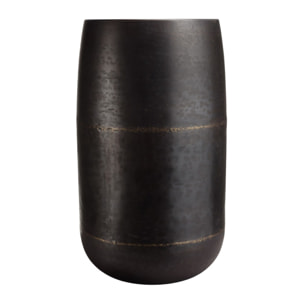 JOHAN - Vase largeur 30.5cm hauteur 52.5cm acier couleur bronze cuivré