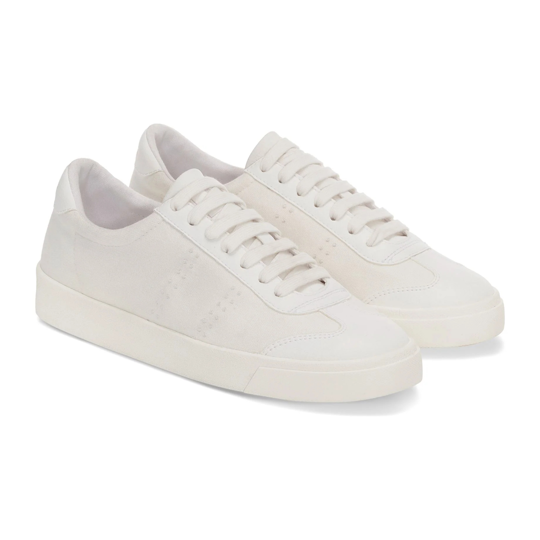 Sneakers Superga Uomo/Donna Bianco 2843 CLUB S CAP CANVAS GRAPE-FAUX LEATHER