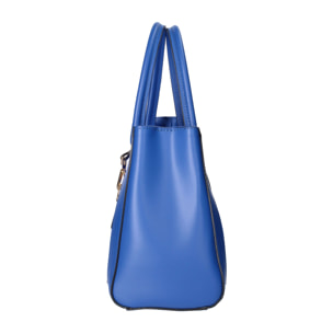 Borsa a mano Jordana da donna In Vera pelle Made in Italy 35x25,5x15 cm