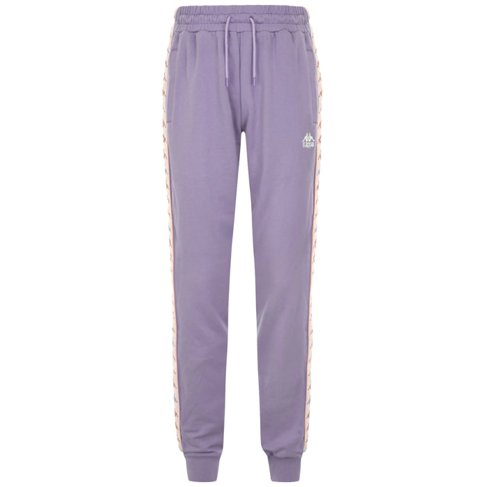 Kappa - Pantalones Mujer Violeta - 222 BANDA BARNUO 2