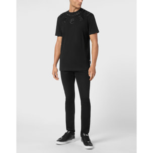 PHILIPP PLEIN T-Shirt Round Neck GOTHIC PLEIN
