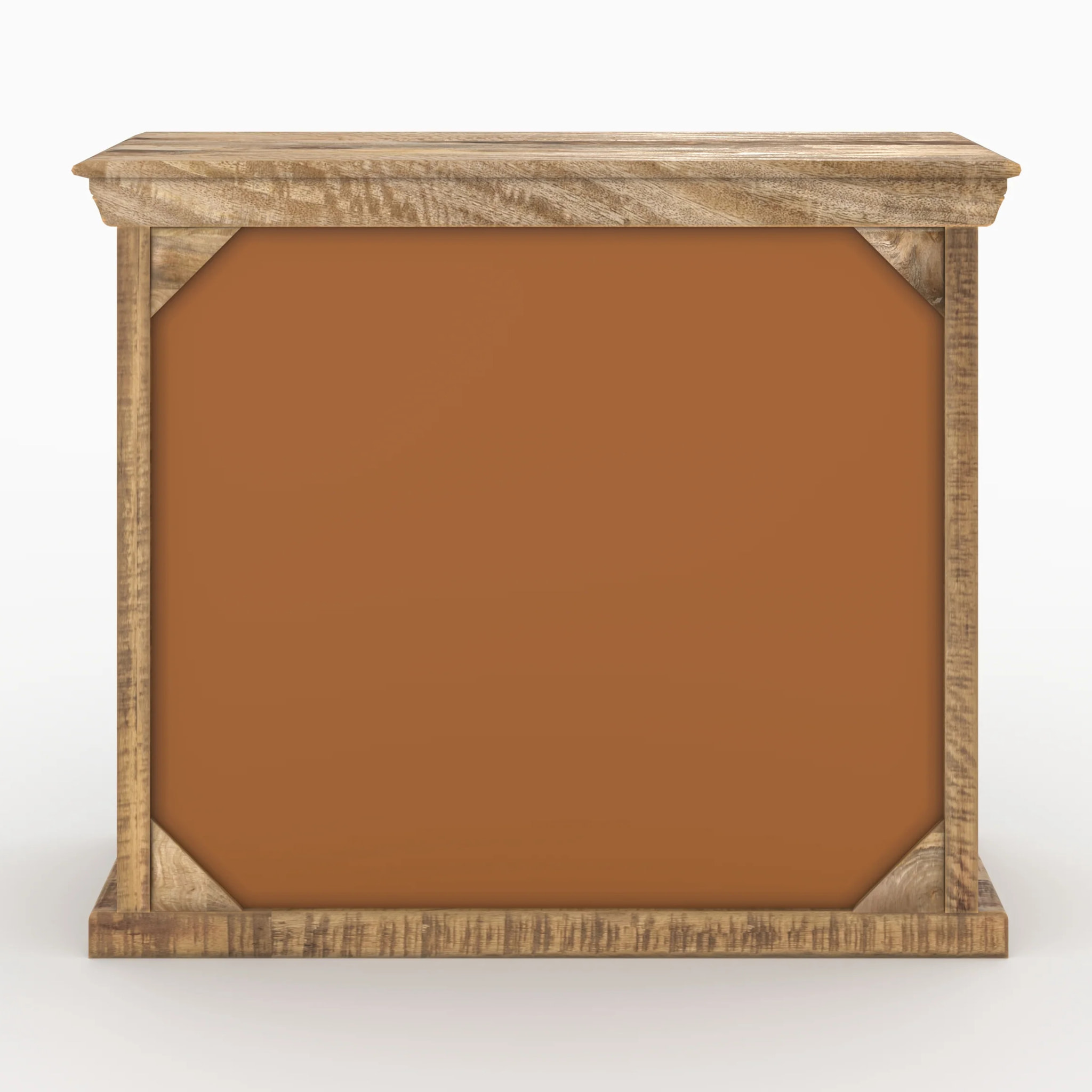 Ensemble 2 buffets moyen et petit en bois de manguier - Tabuk