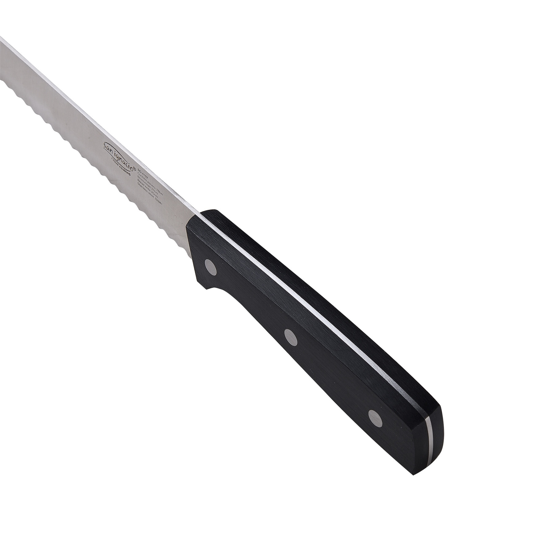 Cuchillo panero 20cm acero inoxidable expert