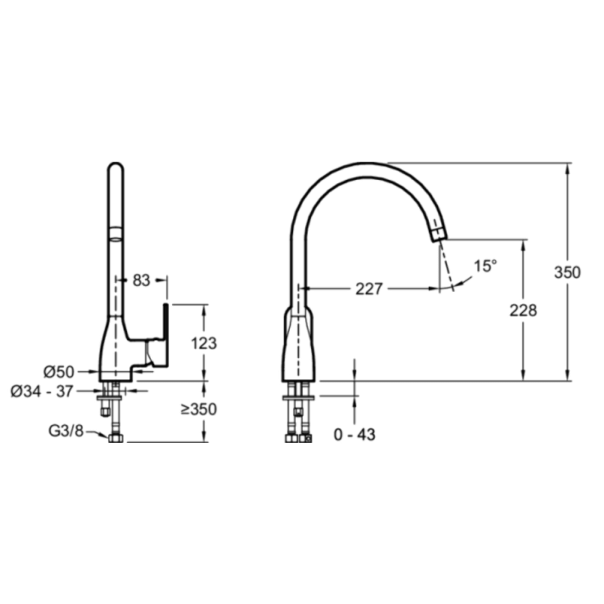 Robinet cuisine Marie