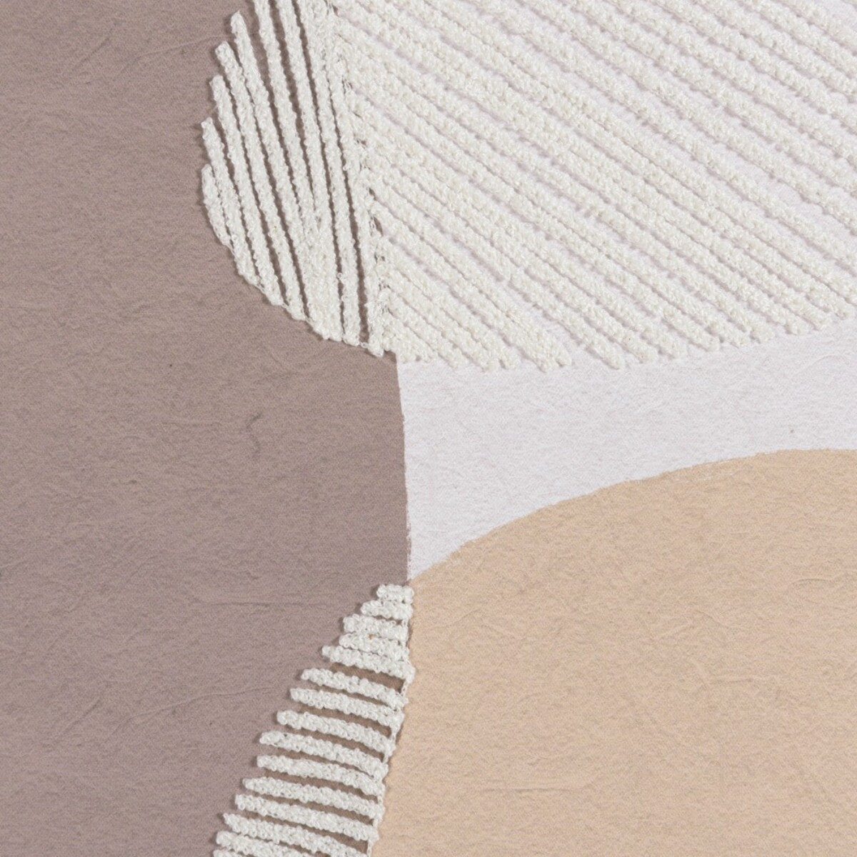 HOMER - Décoration murale 63x93cm formes abstraites n°1, cadre naturel