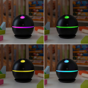 Mini Humidificador Difusor de Aromas Black InnovaGoods