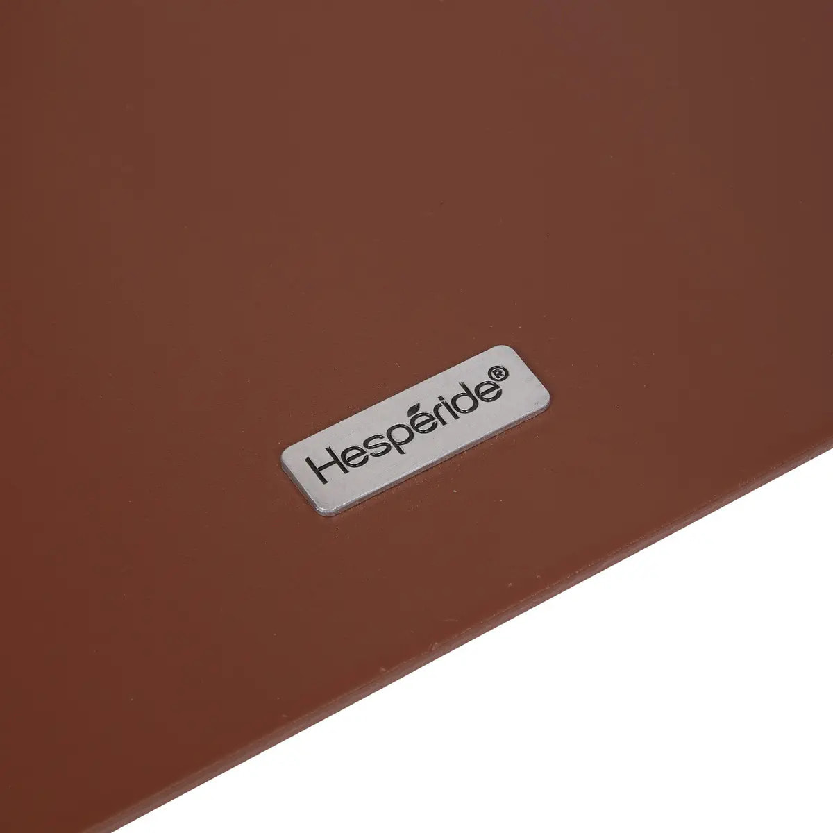 Table d'appoint de jardin Venuzia 50x30x50cm acajou