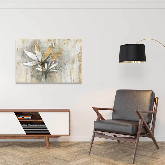 Tableau de fleurs fleurs du vent  Toile imprimée