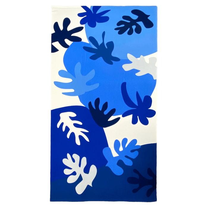 Serviette de plage microfibre - Coralina - 90x170cm - 250g/m²