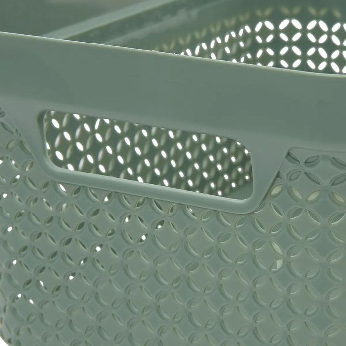 Panier 5 L Scandinave Vert