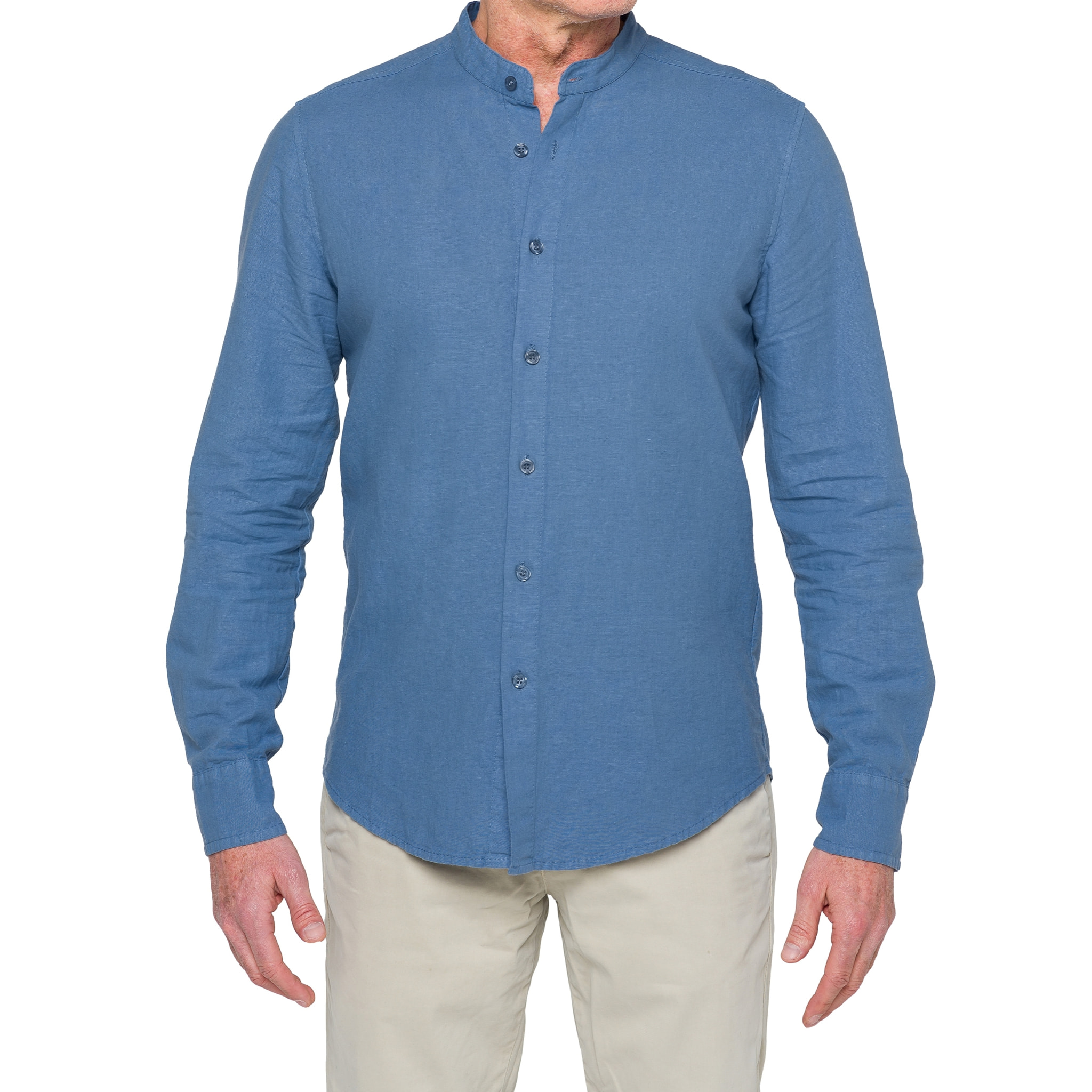 Camicia Hot Buttered Tongareva Blu chiaro.