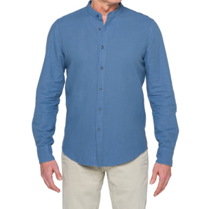 Camicia Hot Buttered Tongareva Blu chiaro.