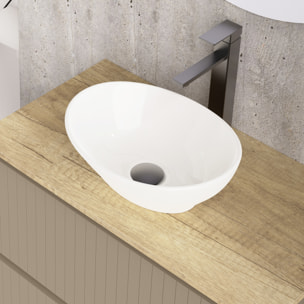 Conjunto de baño Hali Alday, 80 cm, Fango