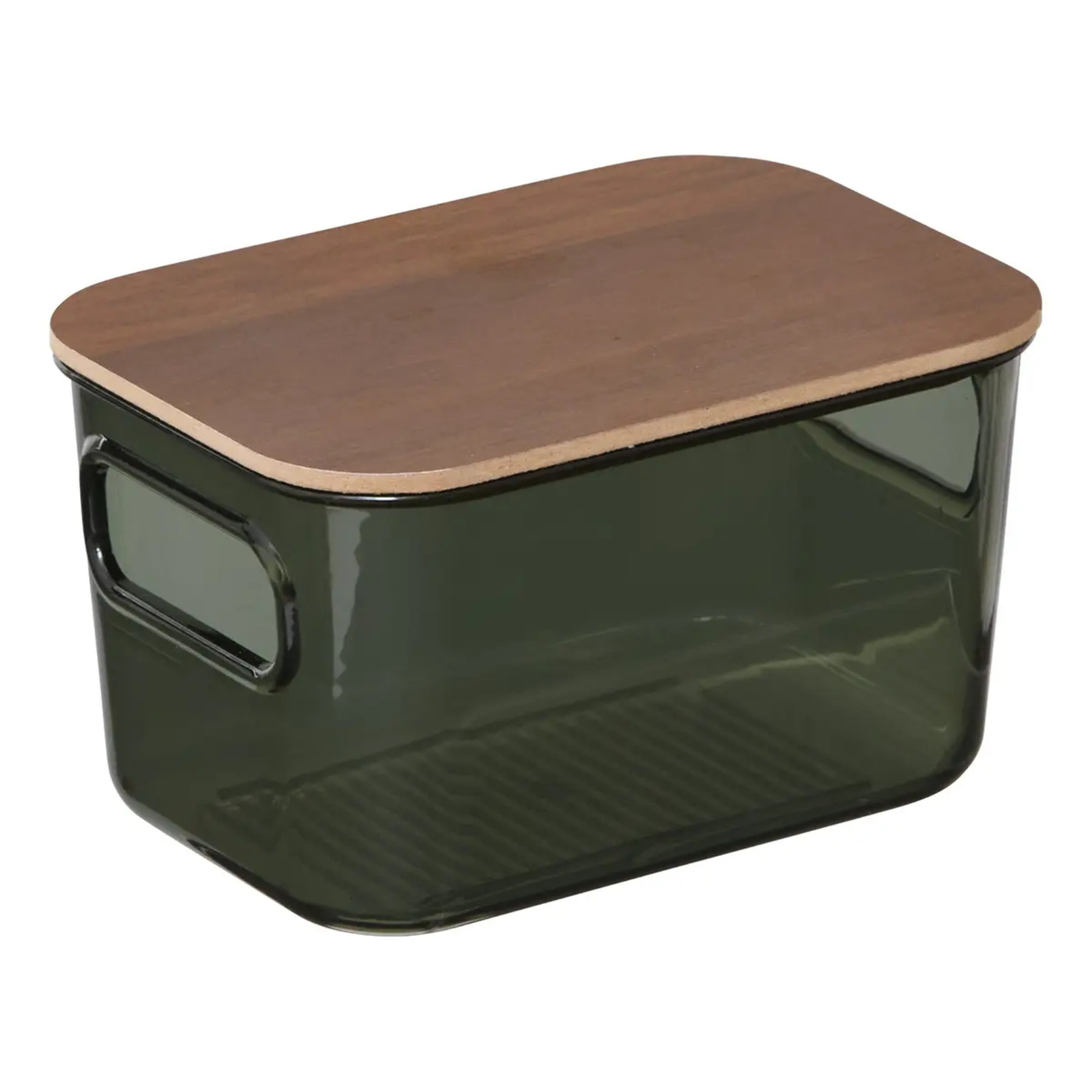 Boîte de rangement avec couvercle Lycia 0,8L vert