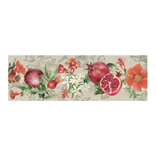 Tappeto Passatoia Cucina Con Retro Antiscivolo Antisfilo Linea Futura Melograna