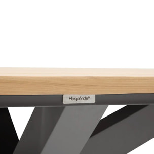 Table de jardin 10 places Oraclion marron
