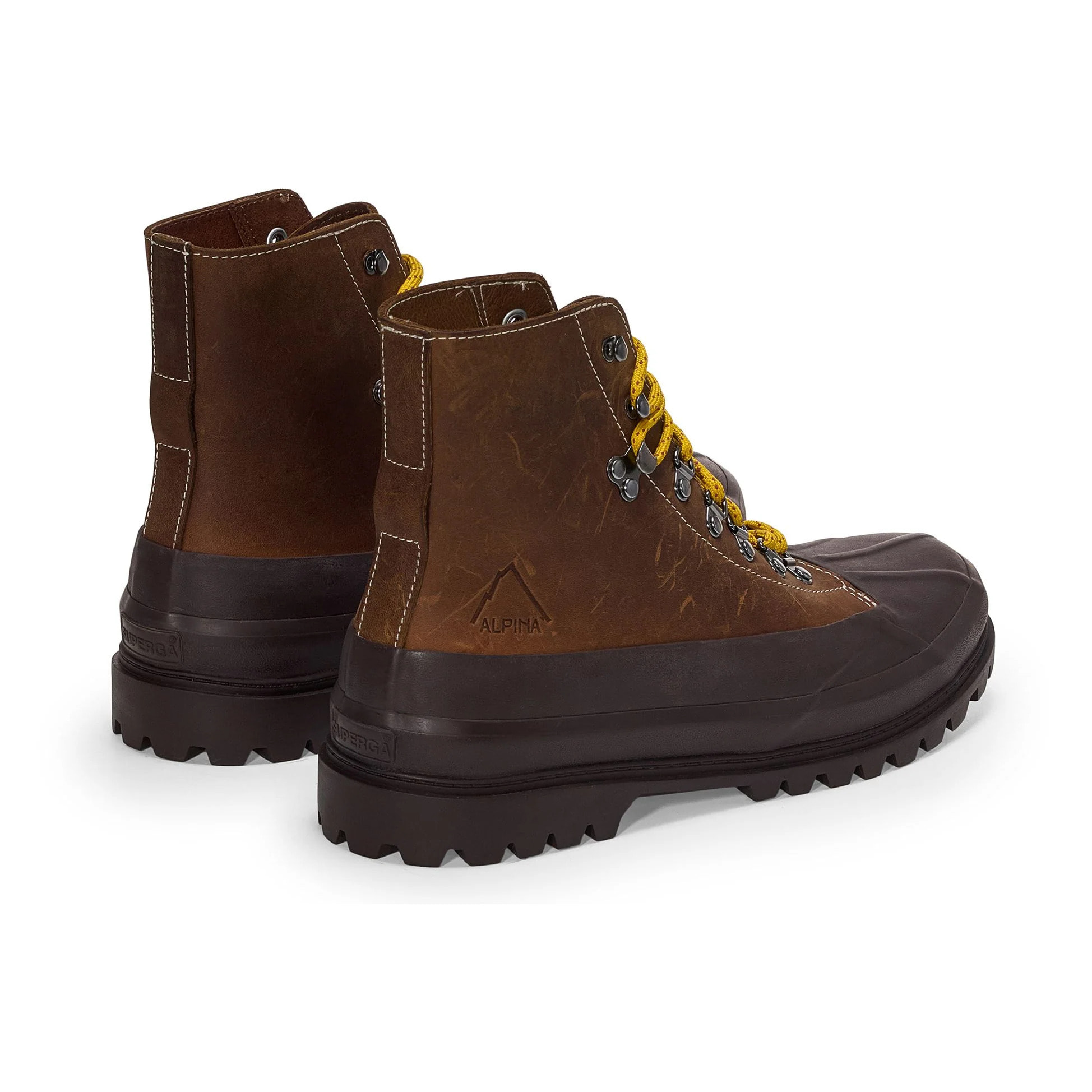 Superga - Stivaletti Uomo Marrone - 3343 ALPINA DUCK CRAZY HORSE