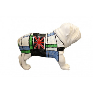 Sculpture chien bulldog anglais H30cm - ENGLAND