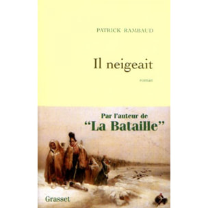 Rambaud, Patrick | Il neigeait | Livre d'occasion