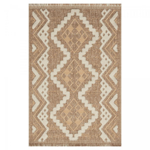 Tapis extérieur tissé kilim rectangle BUTA
