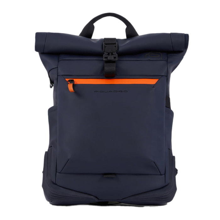 Piquadro Zaino roll-top resistente all'acqua porta pc 15,6"