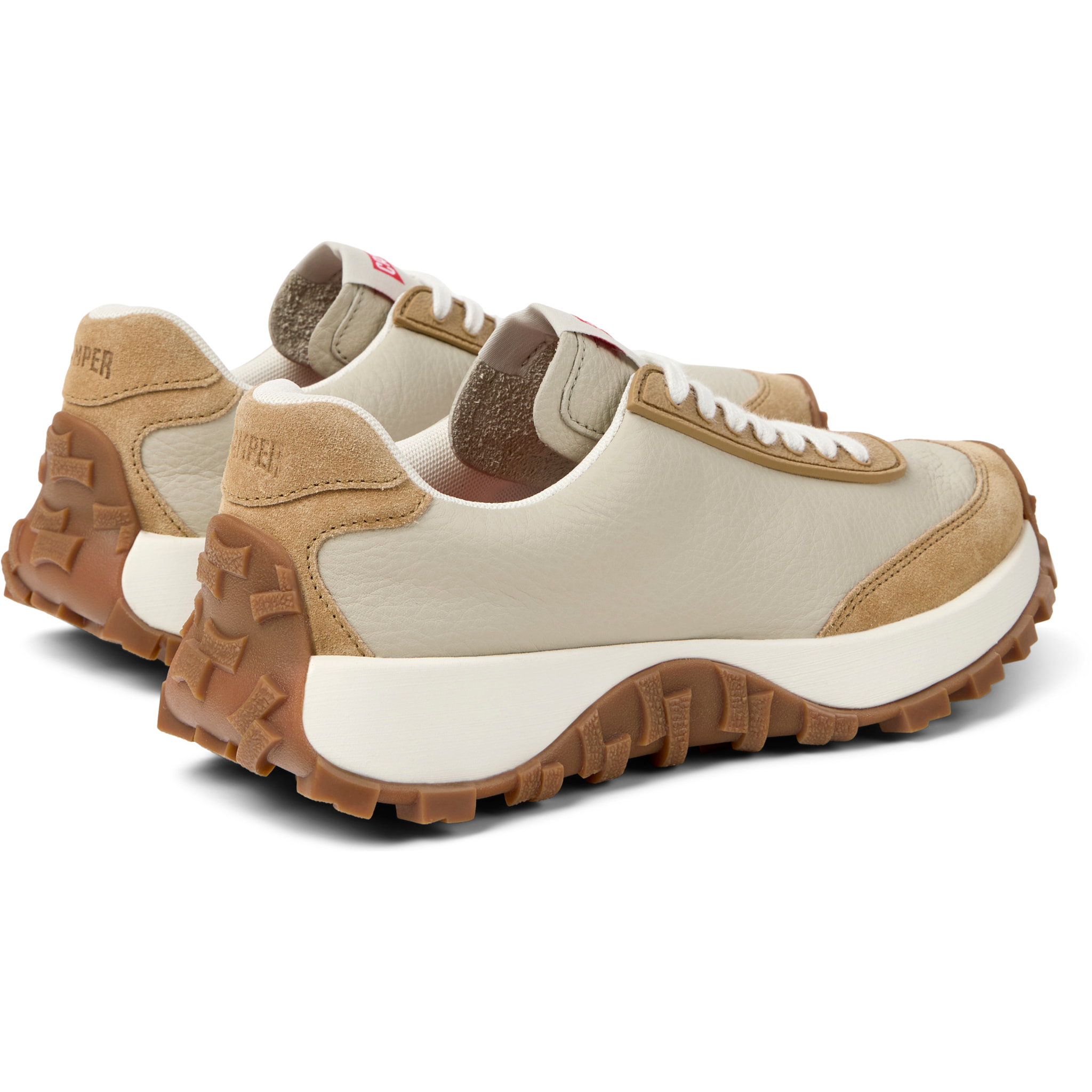 Zapatillas - CAMPER Drift Trail - Beige - Cuero liso