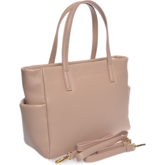 Borsa a mano Anna Luchini Rosa