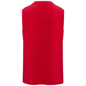 Kappa - T-Shirts & Top Uomo Rosso - Logo Dwal