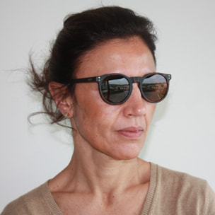 Gafas de sol PALO ALTO NEWPORT - Marrón transparente mate / Ahumada