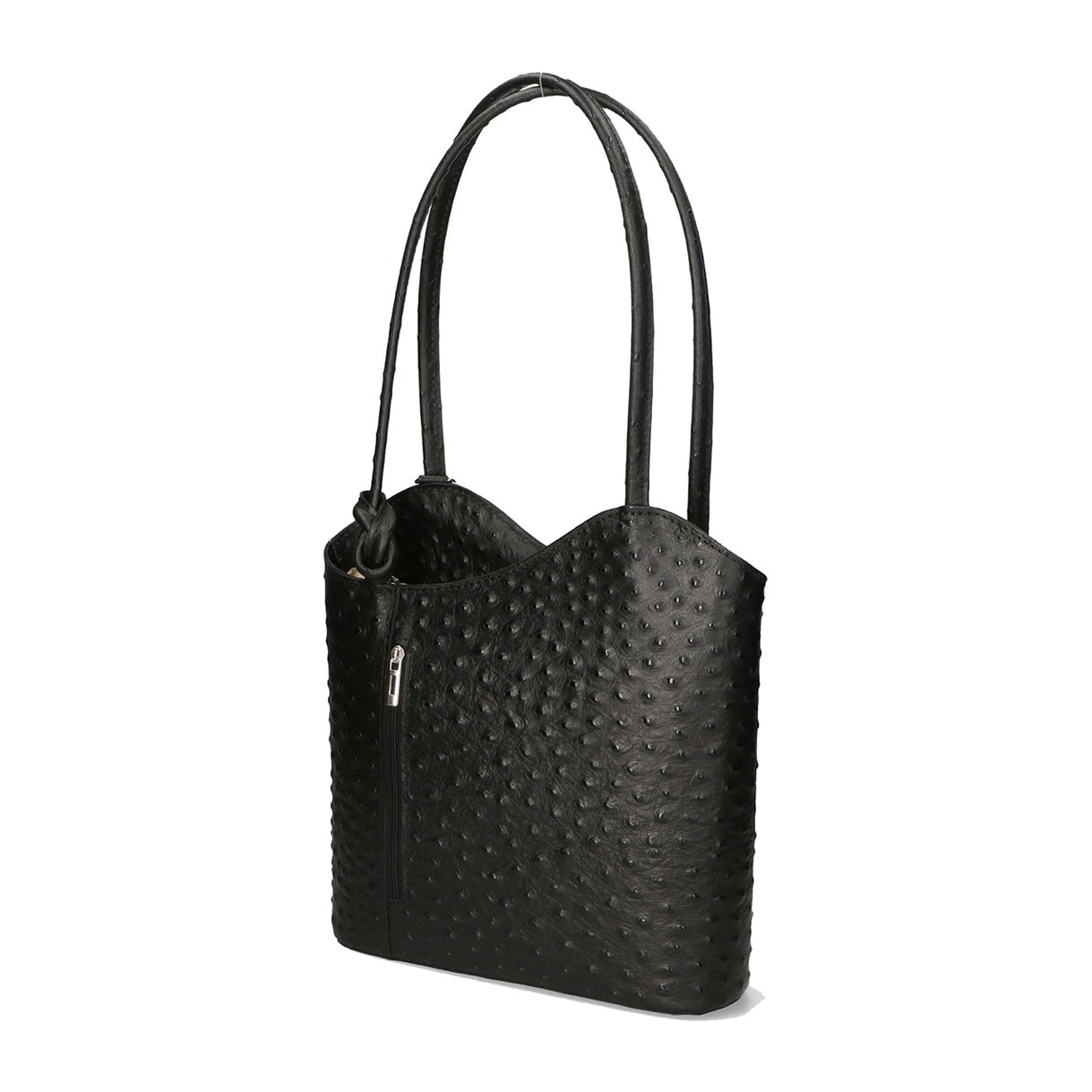 Zaino da donna in vera pelle - Modello Charlotte - 28.0 x 25.0 x 9.0 cm