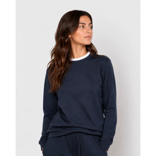 Felpa basic sportiva da donna