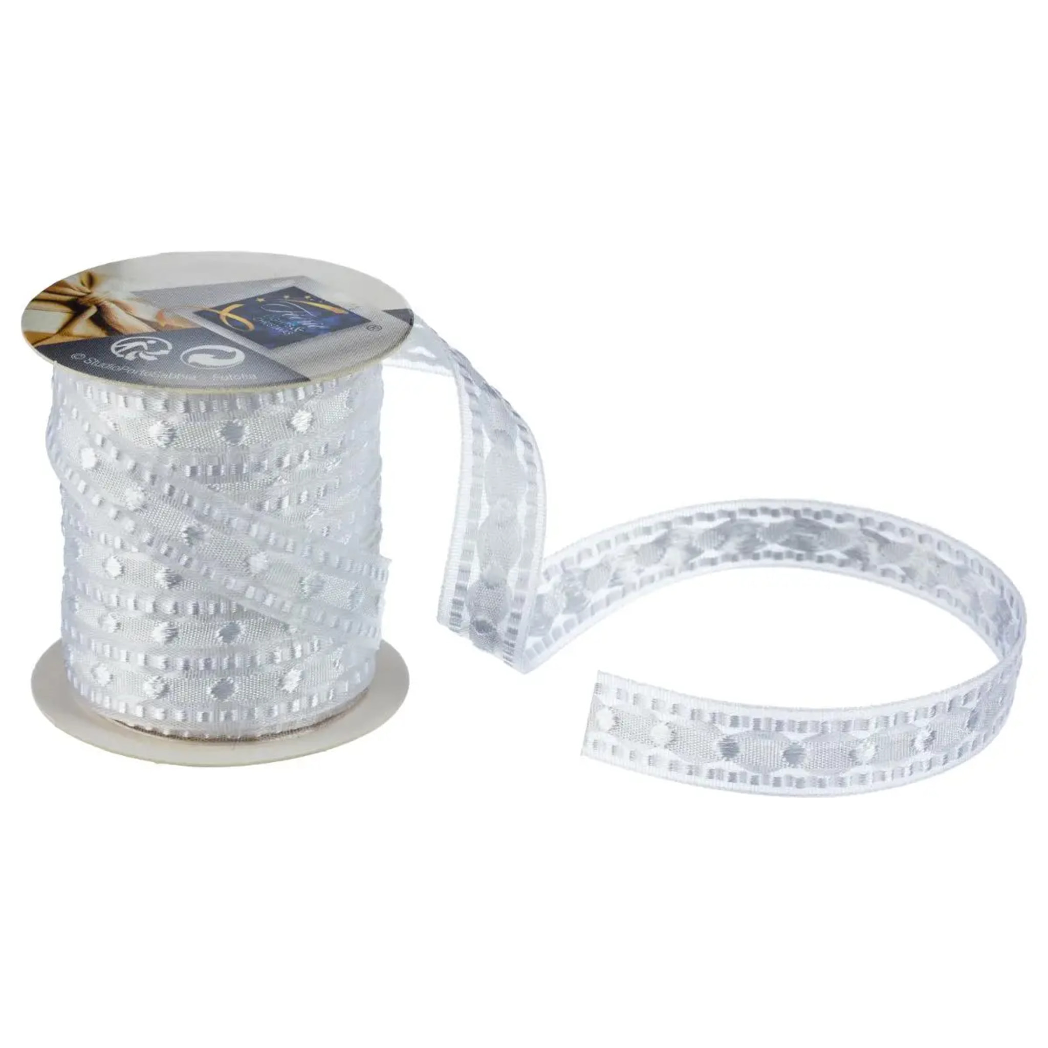 Ruban tissé 10mm l.3 m polyester