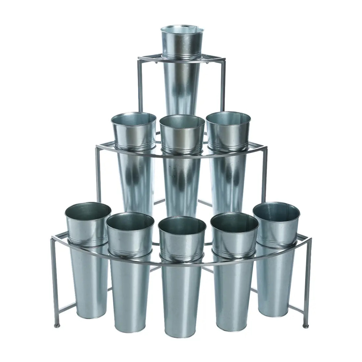 Présentoir + 9 caches pots