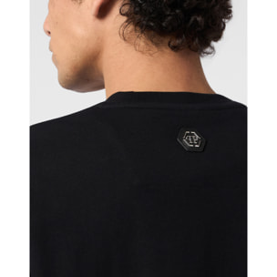 PHILIPP PLEIN Camiseta de cuello redondo y manga corta SKULL
