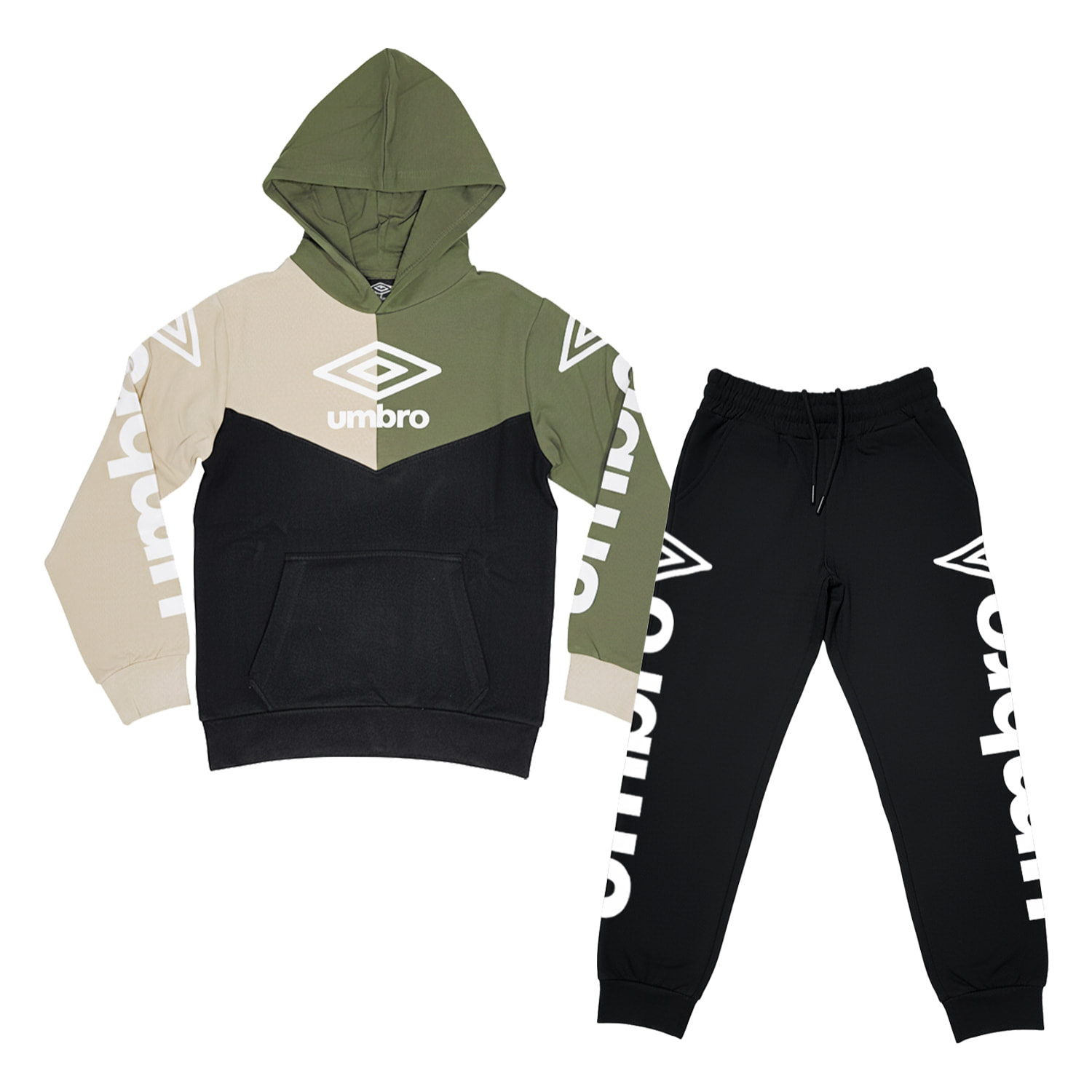 Tuta Ragazzo UMBRO 8 / 16 Anni Cotone Felpato Invernale