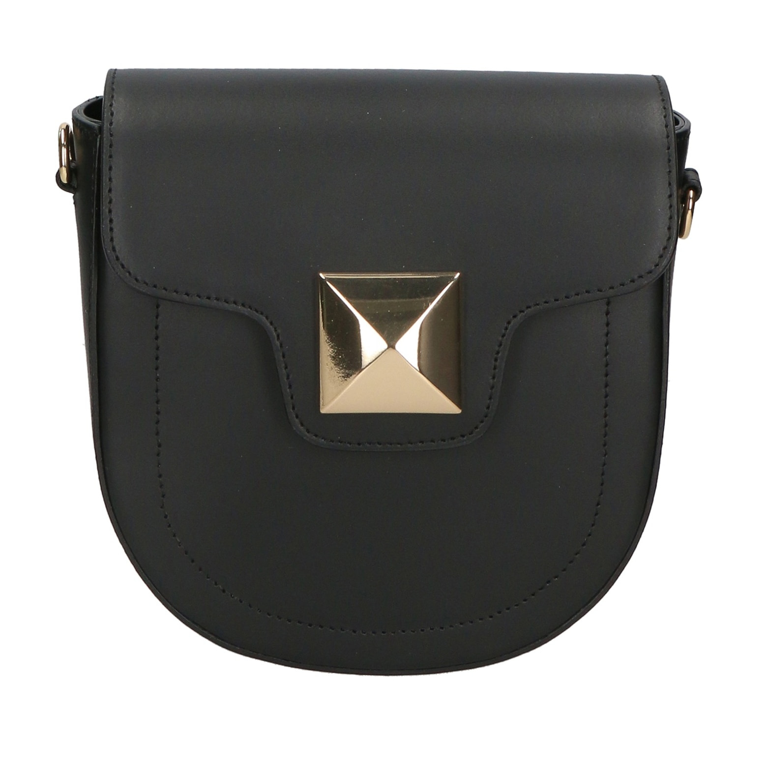 Borsa a tracolla da donna - Modello Calista - Vera pelle - 19.0 x 20.0 x 7.0 cm