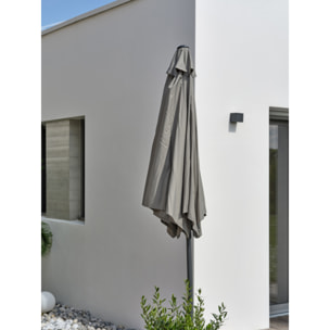 MARBELLA - Parasol à manivelle en aluminium  et toile