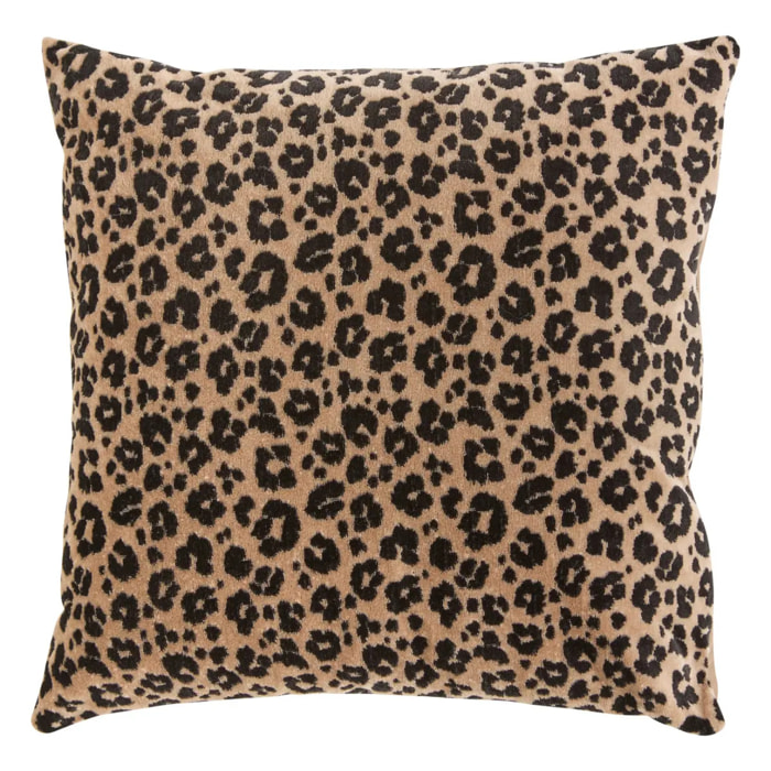 Coussin Lynra noir 40x40cm