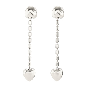 Pendiente Cupido PLATEADO U