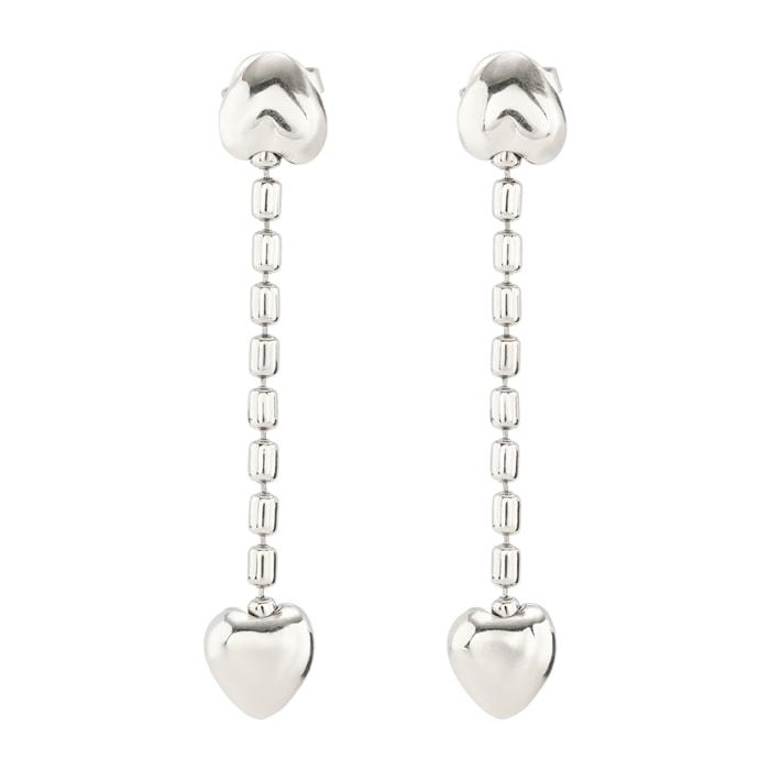 Pendiente Cupido PLATEADO U