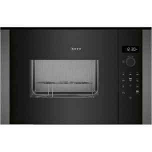 Micro ondes grill encastrable NEFF HLAGD53G0, N50, Graphite-Grey